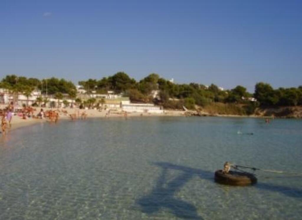a surveilled beach at 6 km