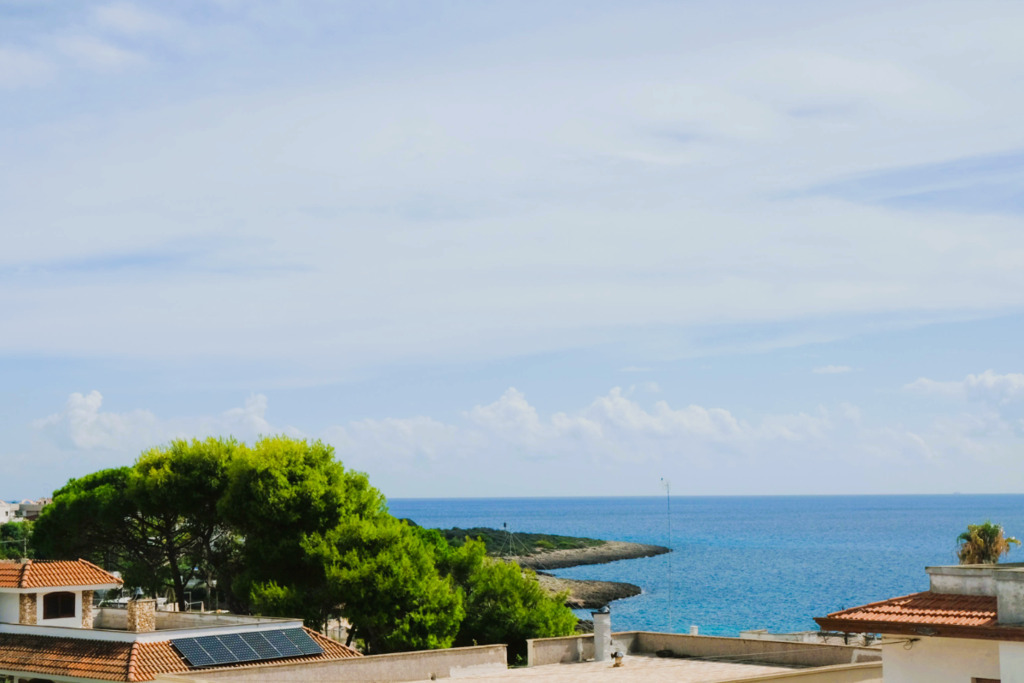 Sea view from doubleroom