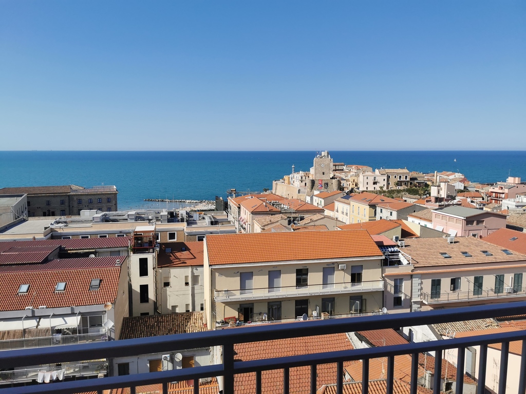 View from the balcony of the livingroom