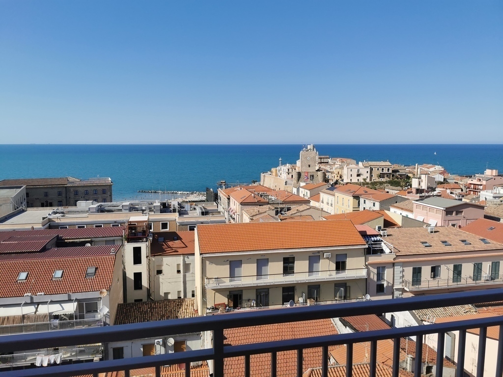 View from the balcony of the livingroom