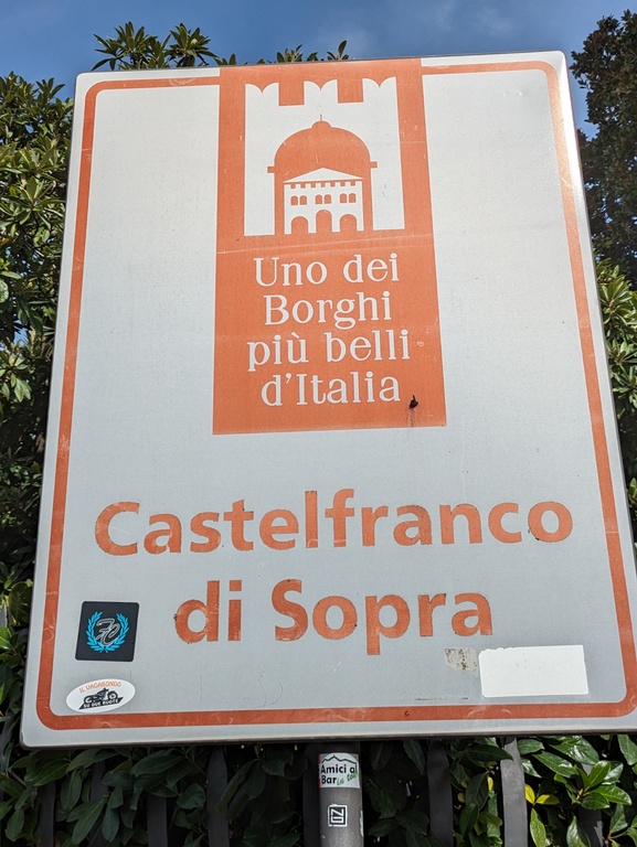 Castelfranco di Sopra, one of the most beautiful village in Italy