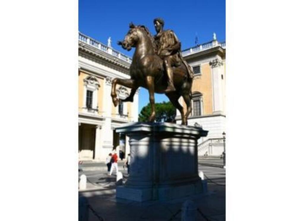 Roma: Campidoglio, Statua di Marco Aurelio