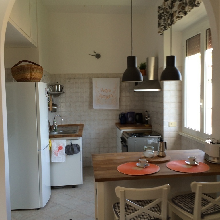 KItchen and living room