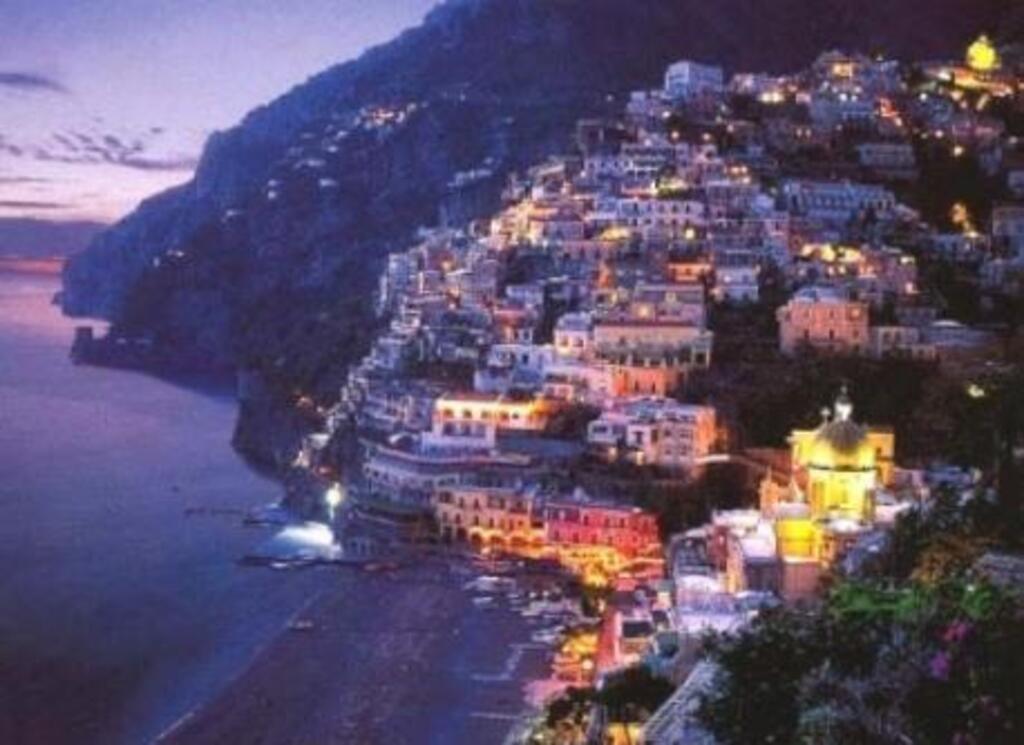 Positano by night