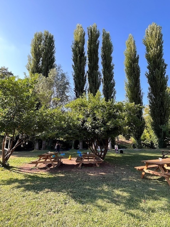 Nera River Rating center garden