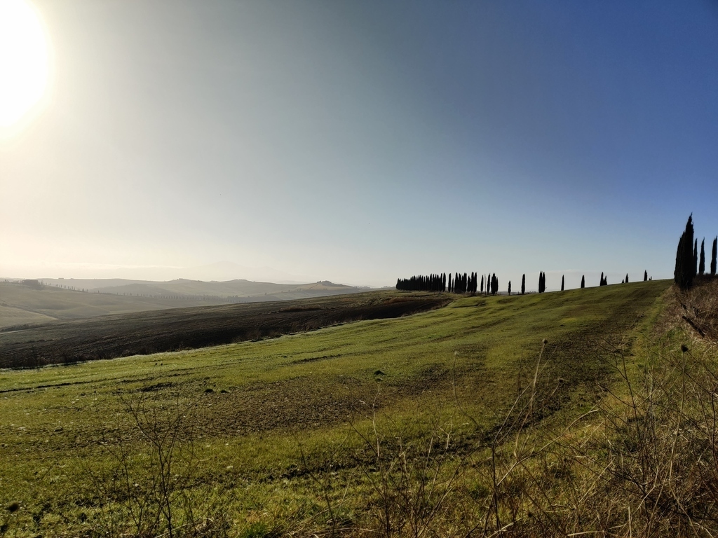 Panorama of the Crete Senesi