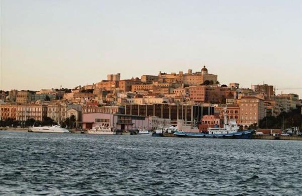 Cagliari vista dal mare