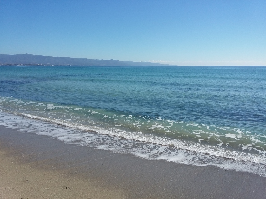 La spiaggia  a 70 mt da casa nostra