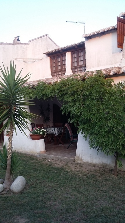 patio visto dal giardino