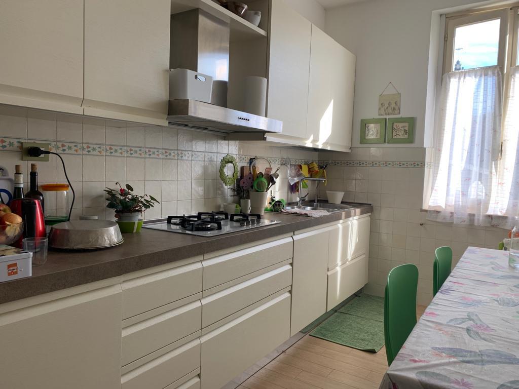 The kitchen on the first floor