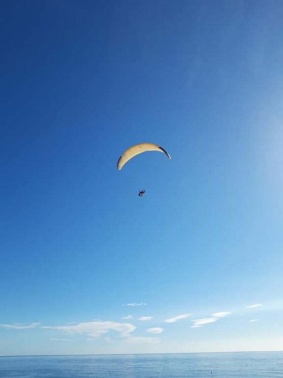 Paragliding is available in Letojanni