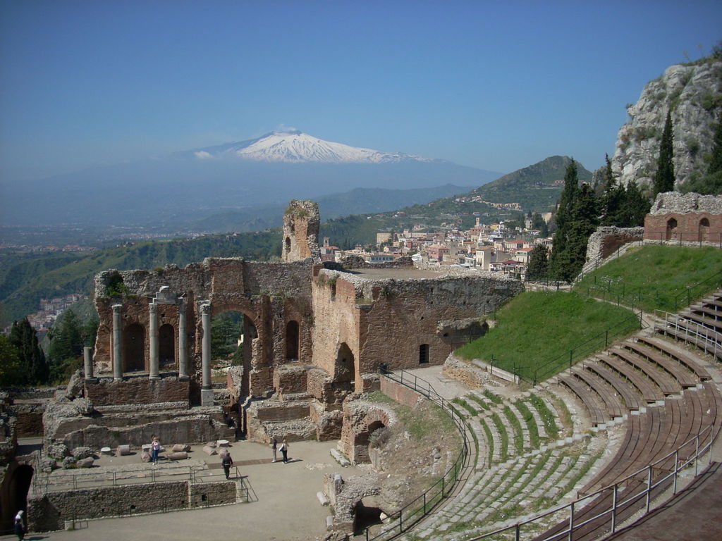 Teatro Greco Taormina-Greek Theater Taormina