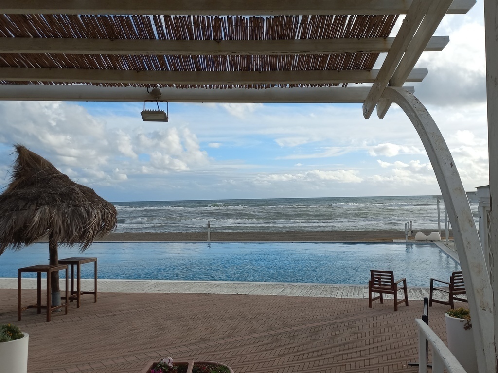 On the seafront of Ostia, there is plenty of bathhouses