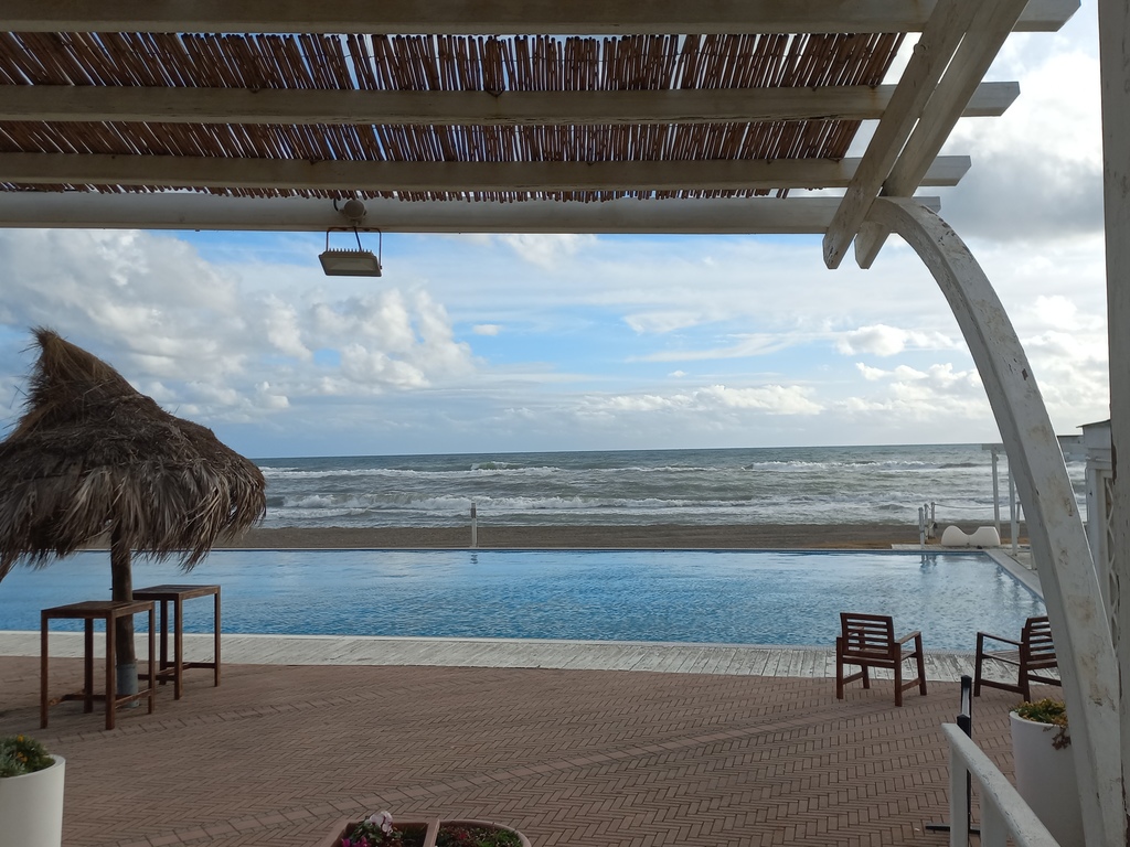 On the seafront of Ostia, there is plenty of bathhouses