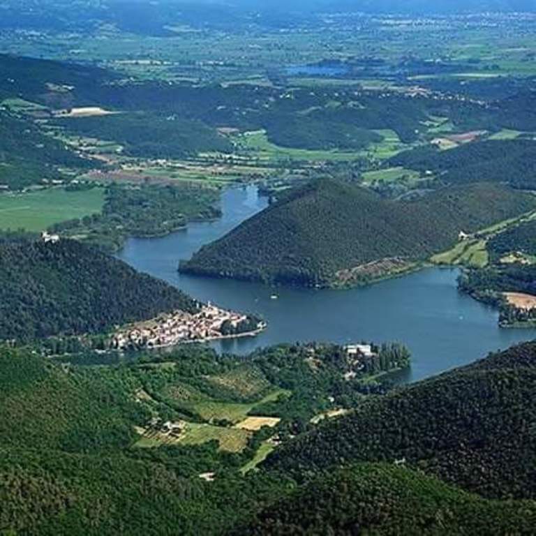 Veduta aerea del sito