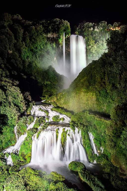 Piediluco è il bacino naturale della Cascata delle Marmore 