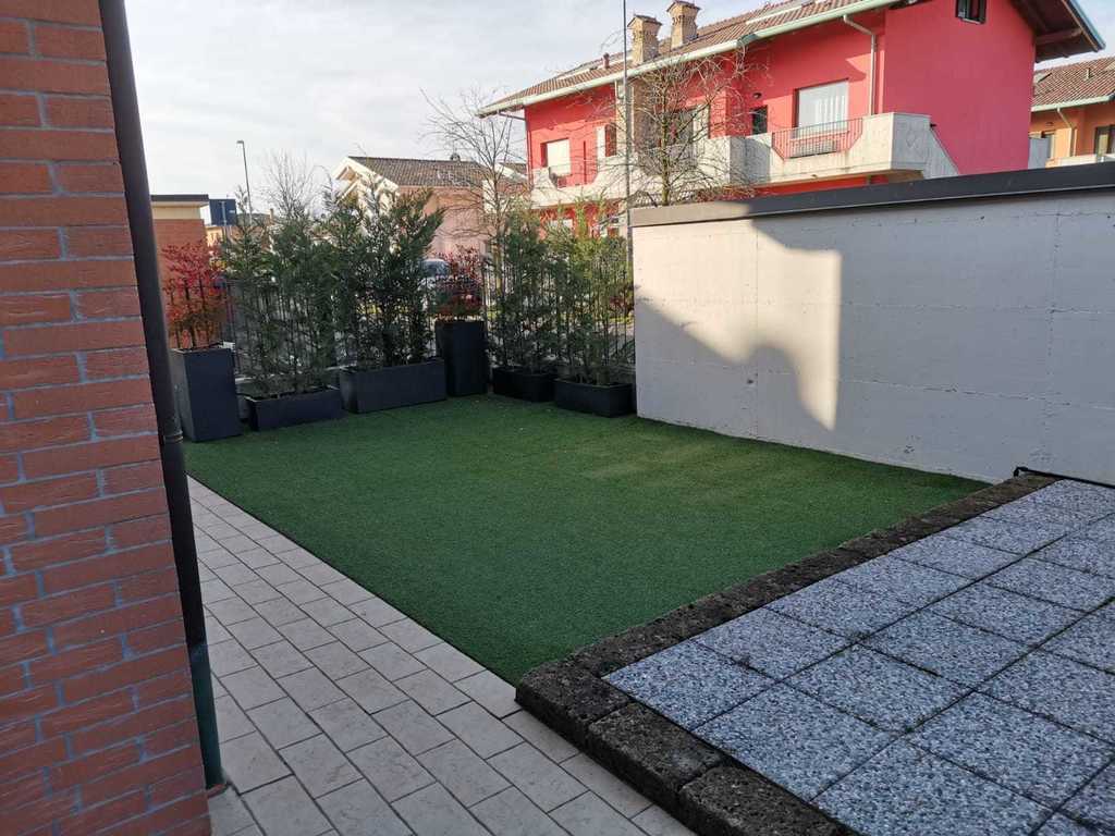 The open-air area of our home in Chignolo d'Isola