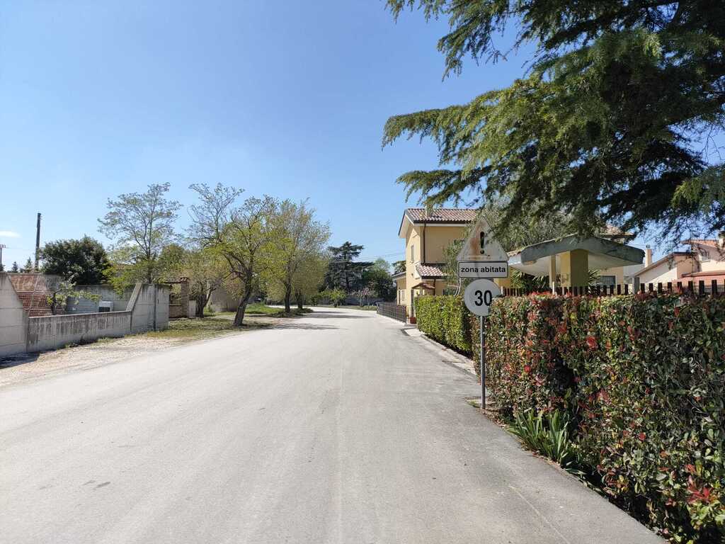 Road leading to the house