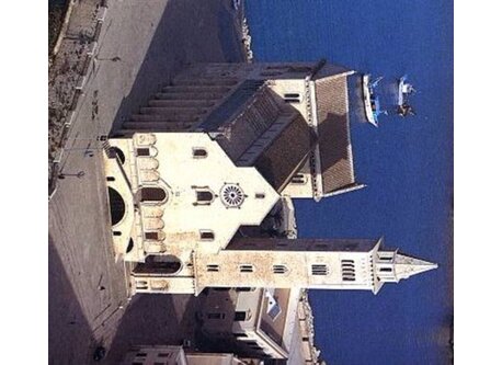 Our house is close to the cathedral