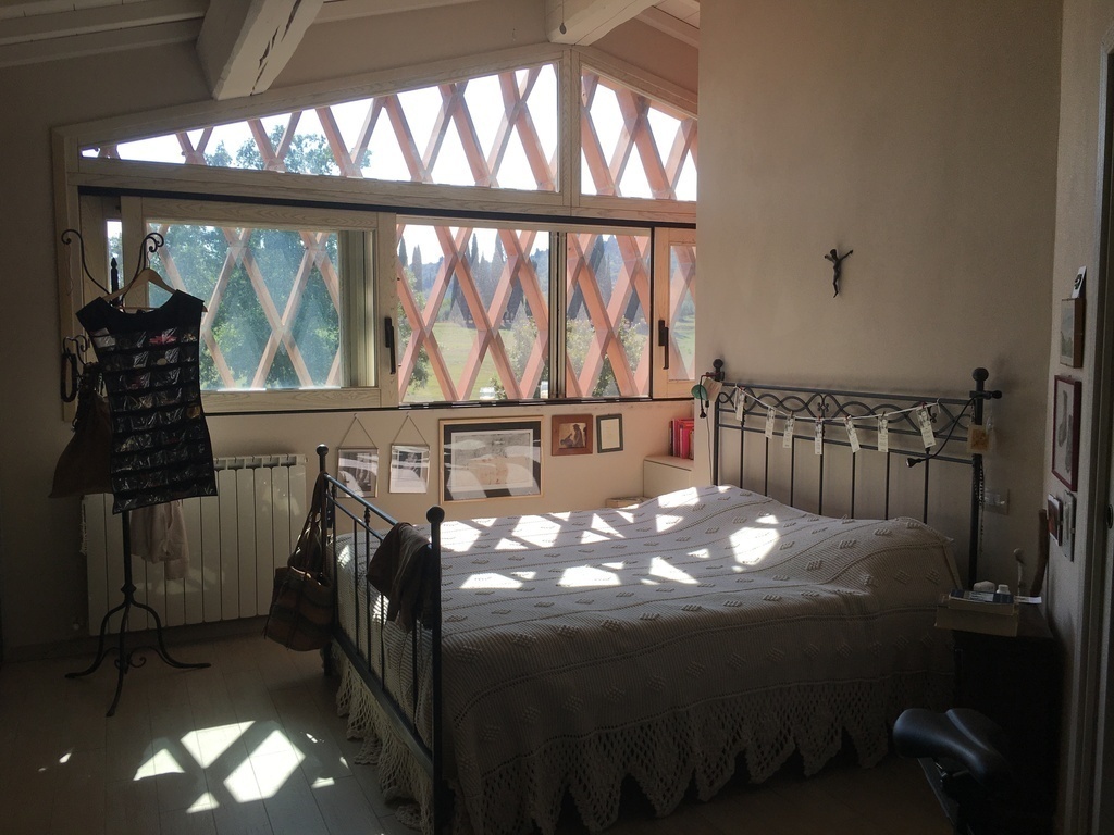 Camera matrimoniale in mansarda