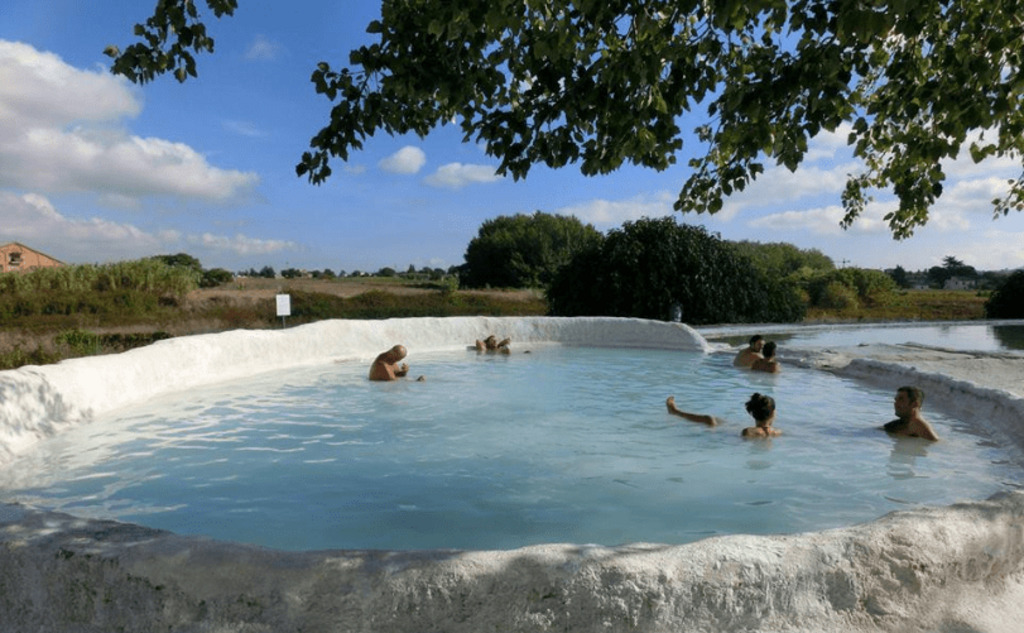 Terme libere, Viterbo - free hot springs, Viterbo