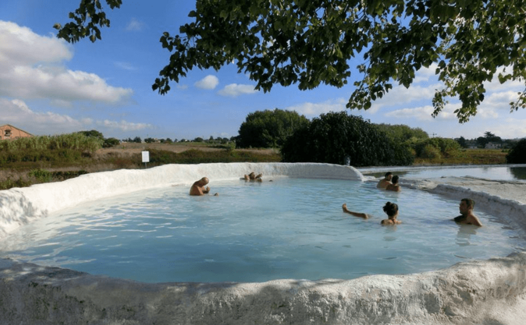 Terme libere, Viterbo - free hot springs, Viterbo