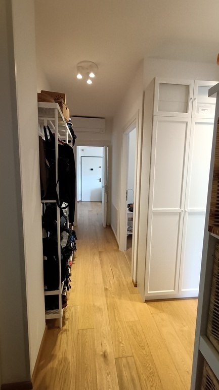 Hallway sleeping area