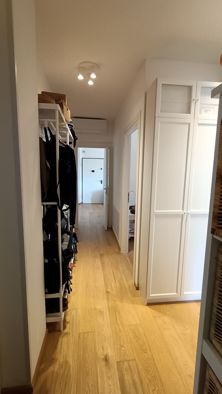 Hallway sleeping area