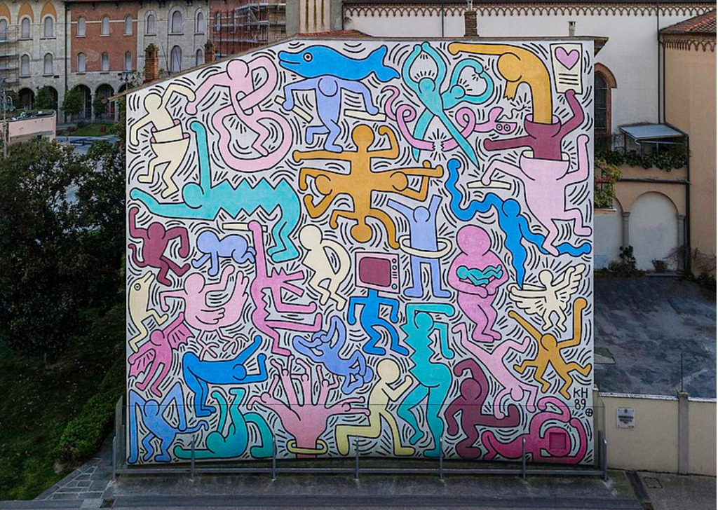 "Tuttomondo" by Keith Haring, Pisa (20 km)