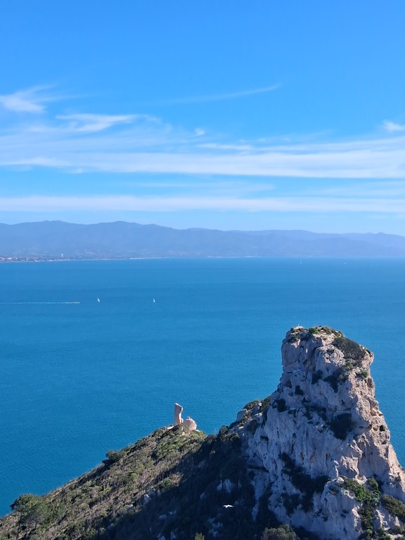 Sul promontorio di golfo degli angeli