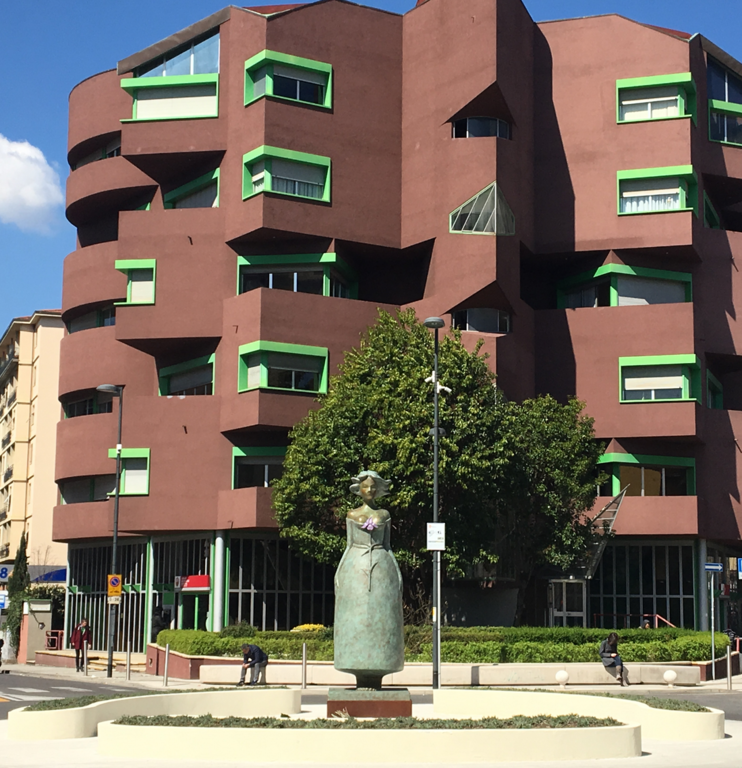 The iconic statue of our neighborhood, right below our home