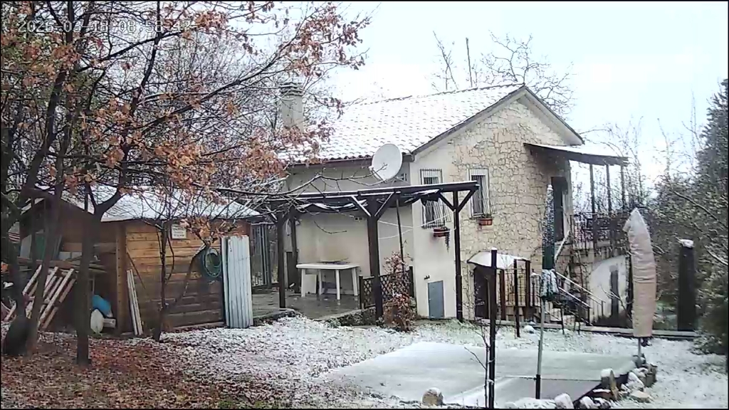 Vista invernale interna