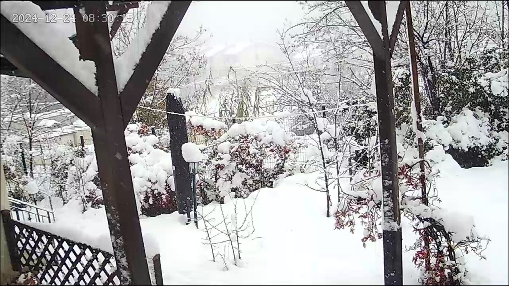 Vista invernale interna