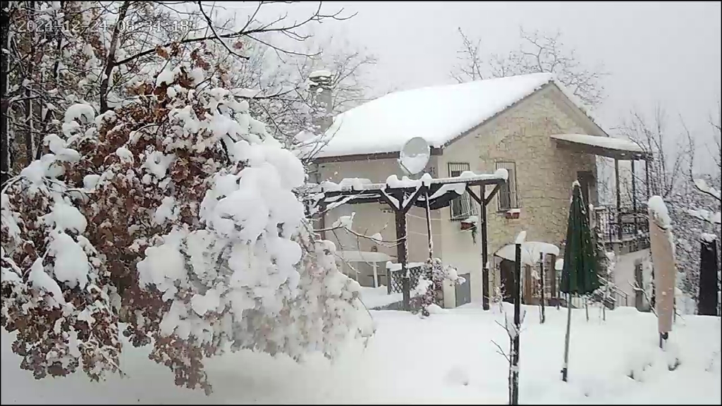 Vista invernale interna