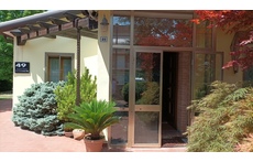 vista entrata villa