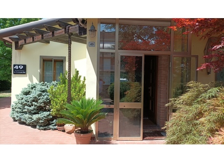 vista entrata villa