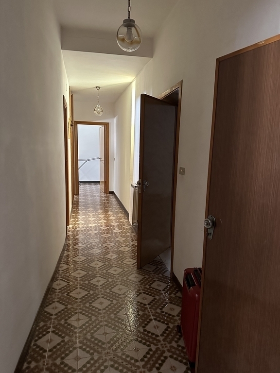 Hallway bedrooms and bathrooms 