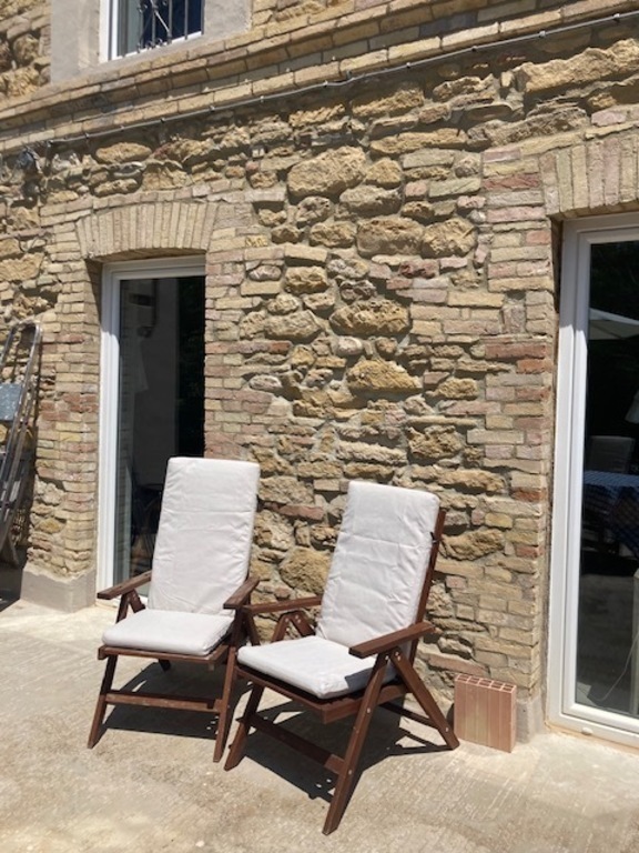 Terrace entrance floor