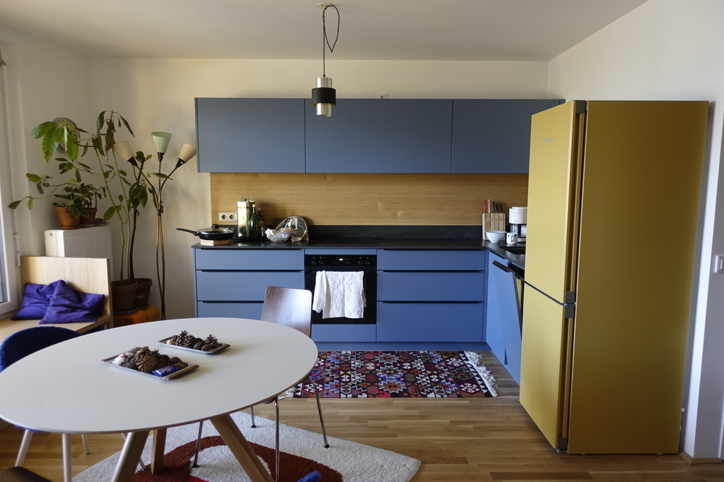 Kitchen and living room