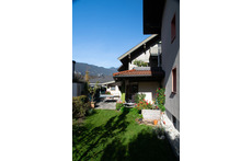 Garden with table tennis