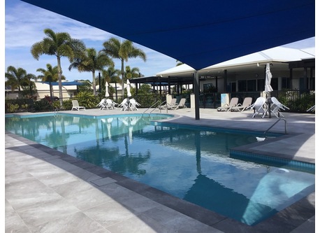 Our Lifestyle resort with year round heated pool.