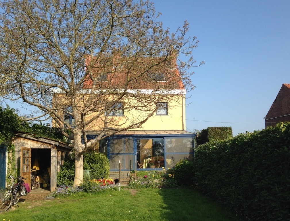 Seen from the garden