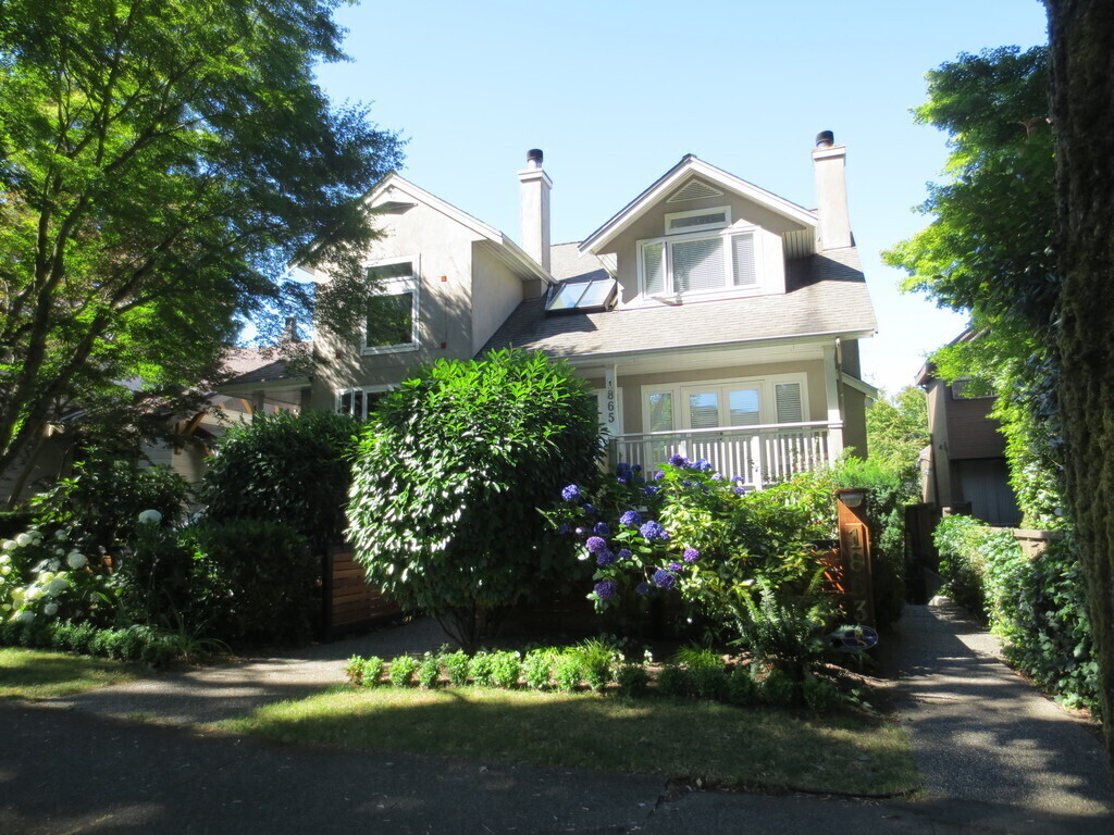 Street view of our townhouse
