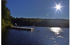 Quai privé.  Private deck