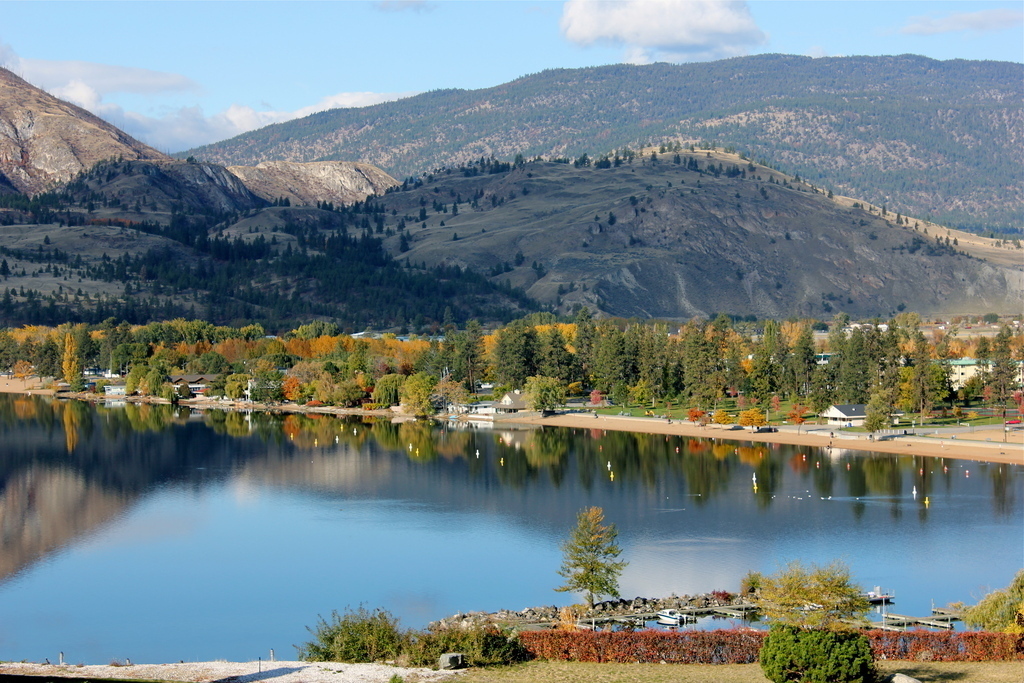 View of Skaha Lake from Living Room and Deck