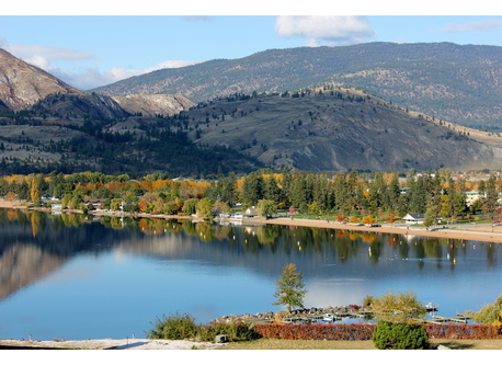 View of Skaha Lake from Living Room and Deck