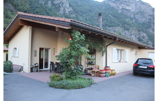 A nice house in the Swiss Alps
