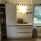 The room we love the most of our flat is the kitchen