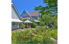 view of house from back garden