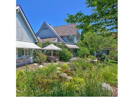 view of house from back garden